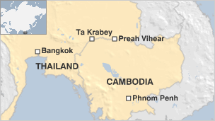 2011 04 22 thailand cambodia map