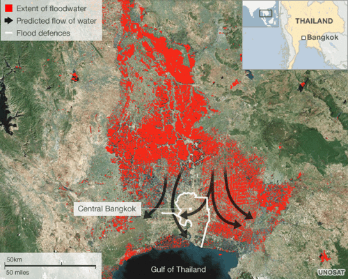 2011 10 25 bangkok flooding bbc map