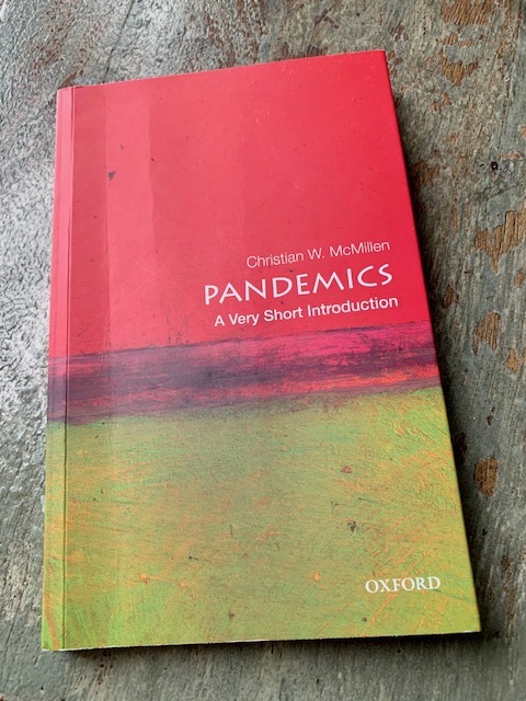 Pandemics: a Very Short Introduction book cover