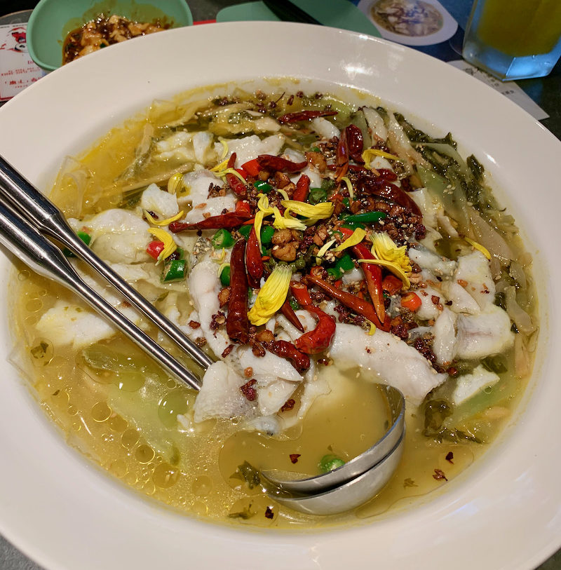 Sichuan soup