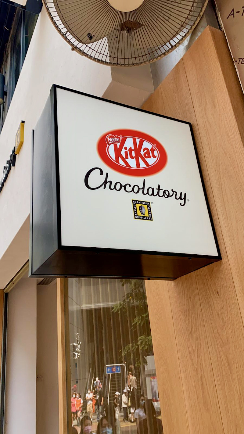 KitKat pop-up in HK